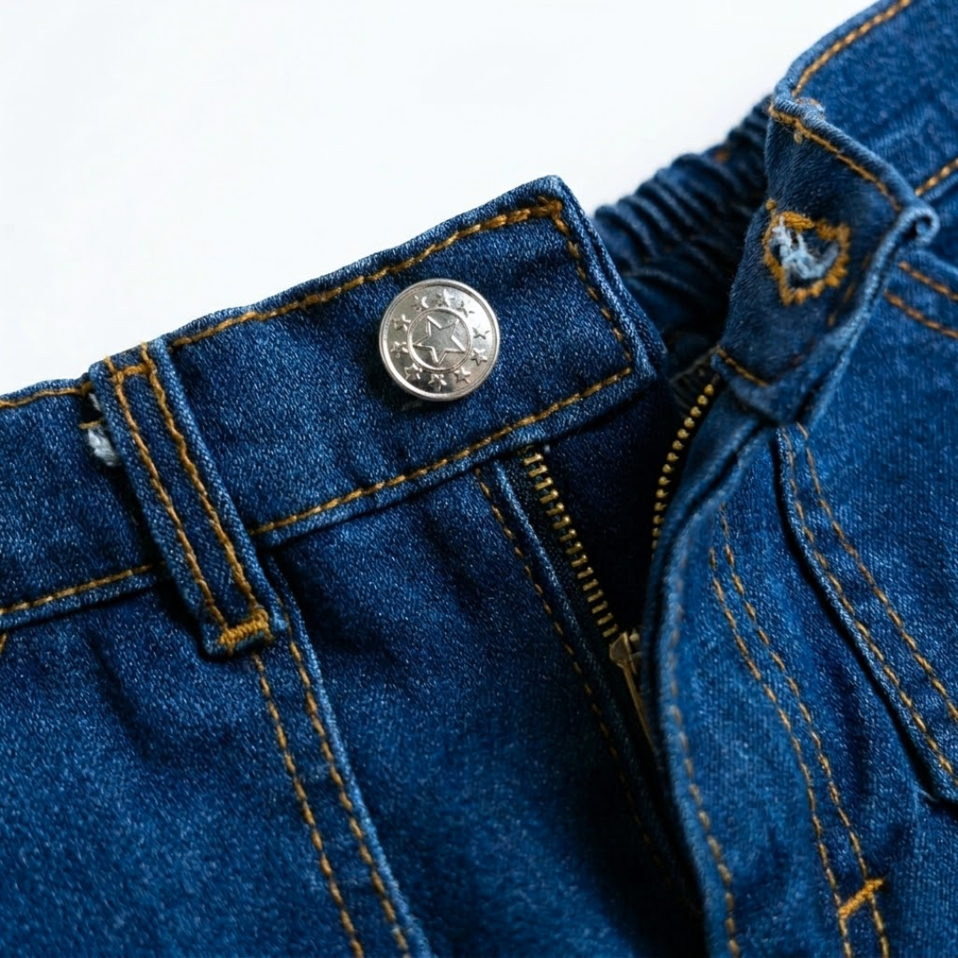 Jeans cargo mezclilla stretch