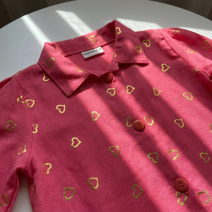 Camisa Corazones