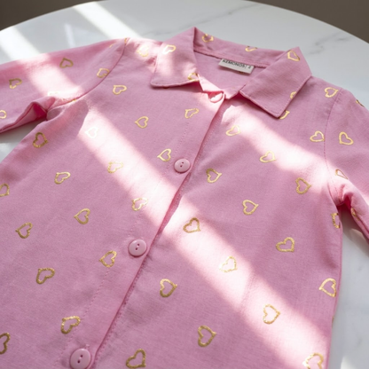 Camisa Corazones