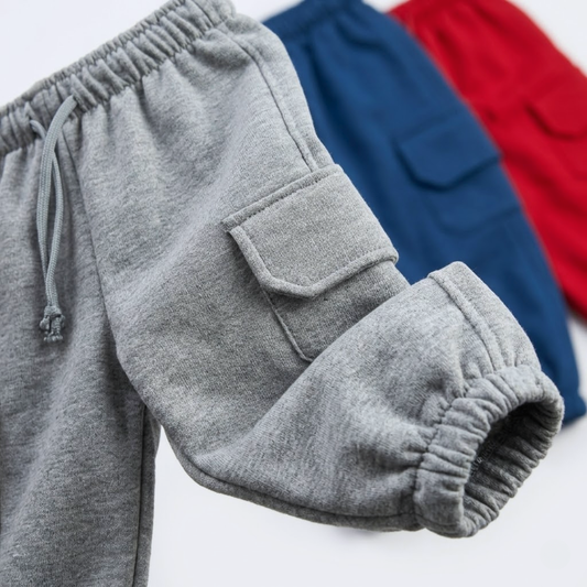 Pants cargo french terry 240g