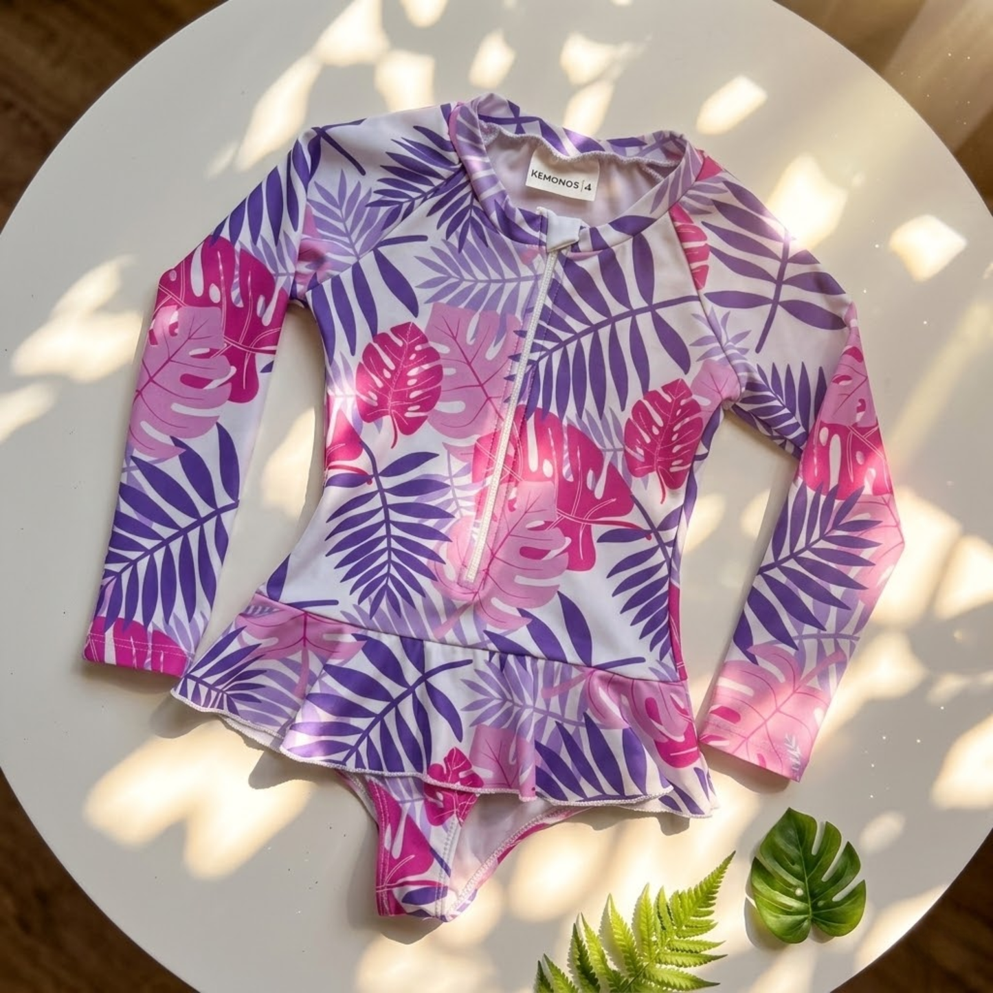 Traje de baño "Hojas”