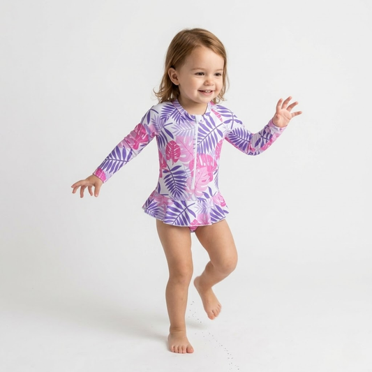 Traje de baño "Hojas”