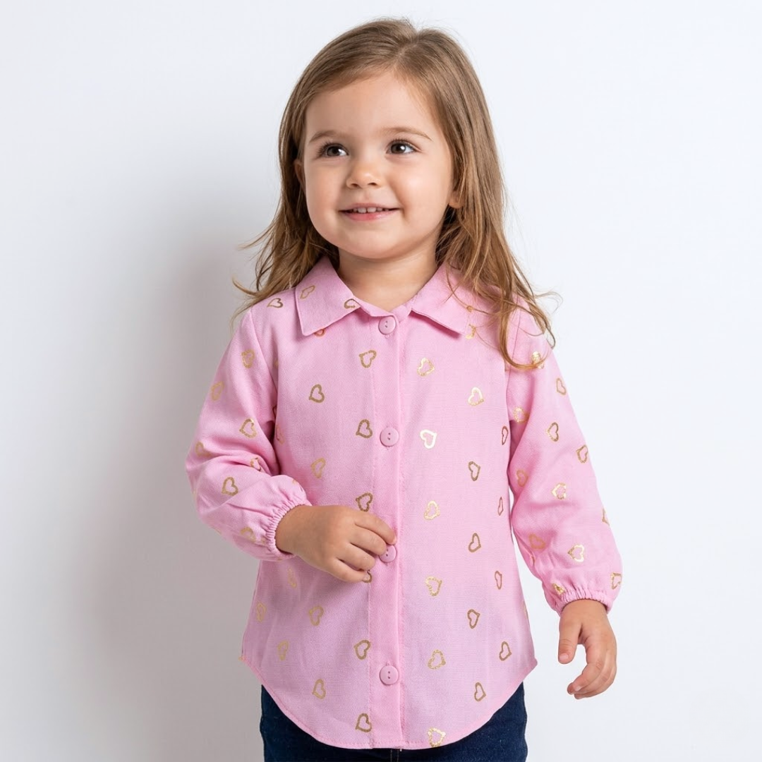 Camisa Corazones