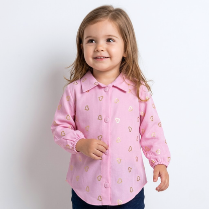 Camisa Corazones