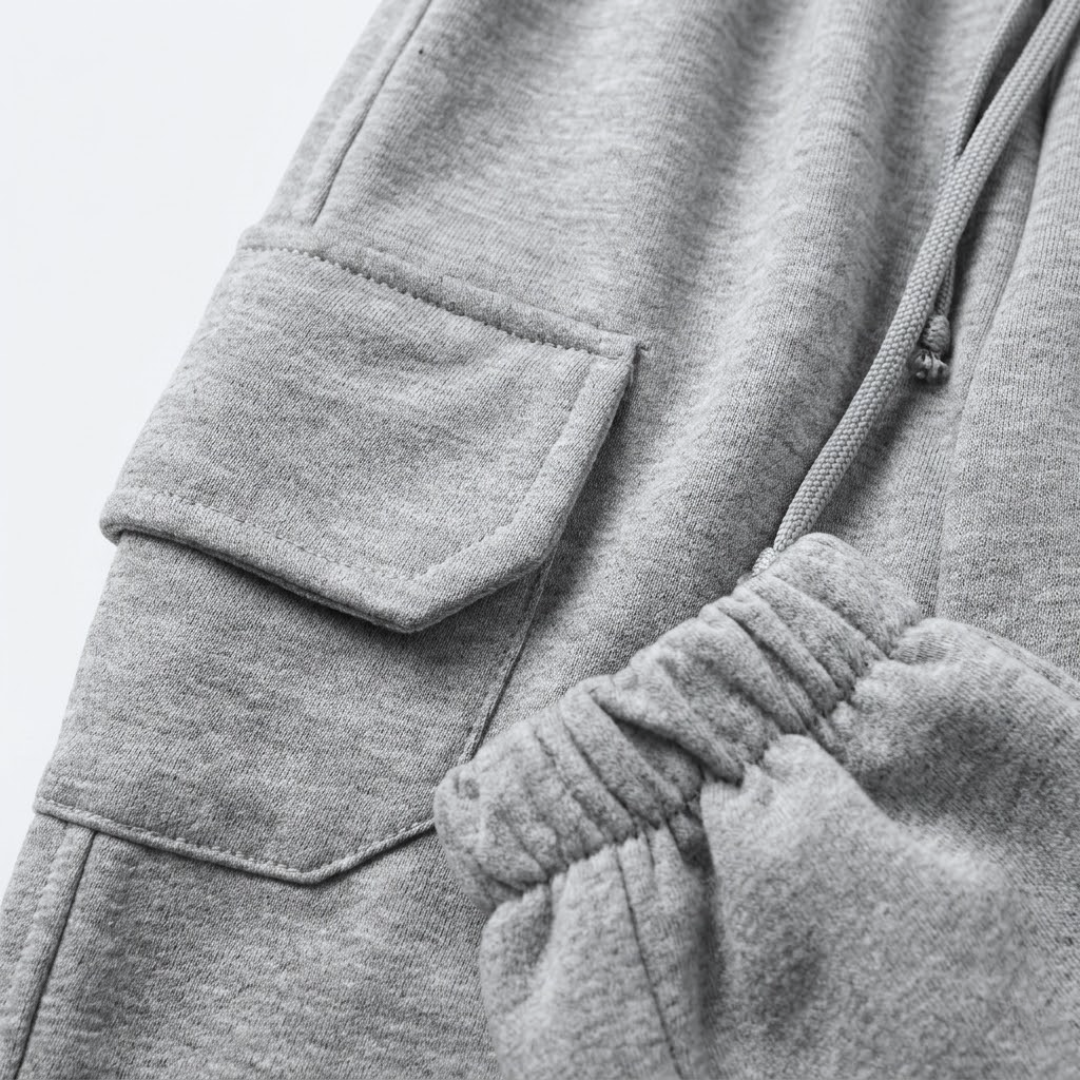 Pants cargo french terry 240g