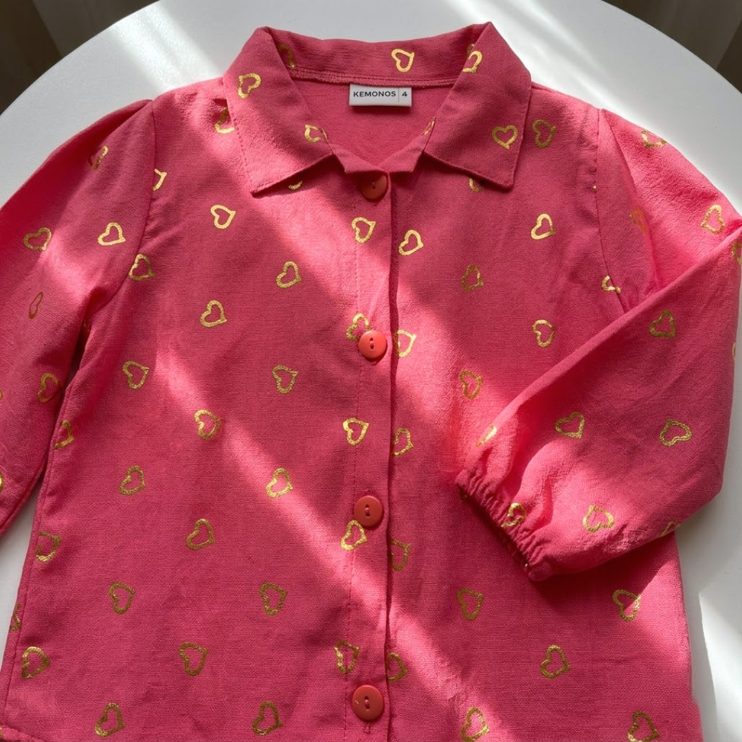 Camisa Corazones