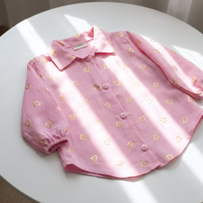 Camisa Corazones