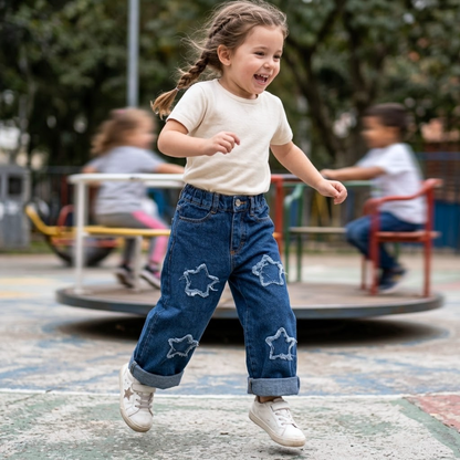 Jeans Baggy Estrellas