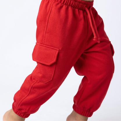 Pants cargo french terry 240g