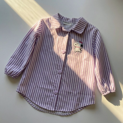 Camisa rayas "Snoop"