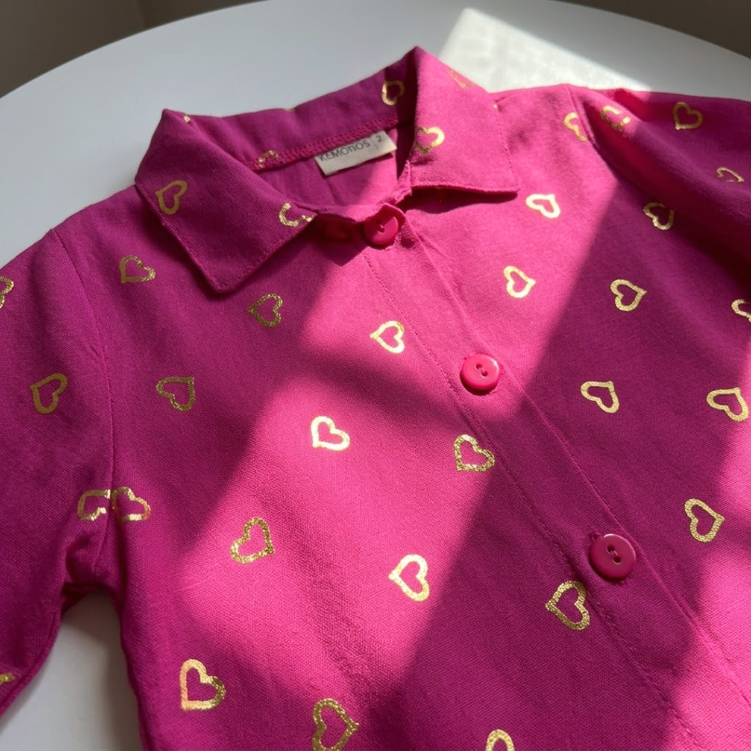 Camisa Corazones