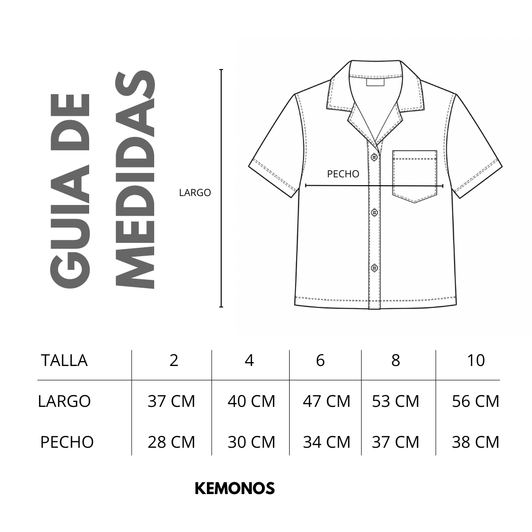 Conjunto lino liso Camisa + Short