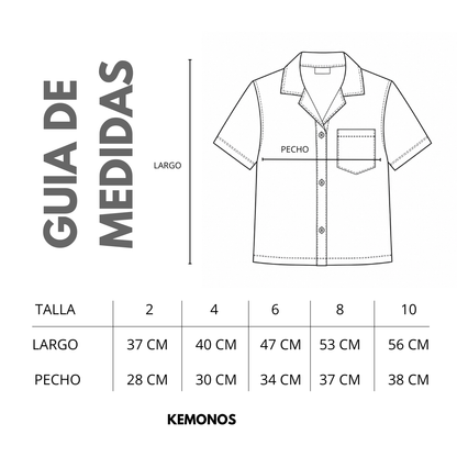 Conjunto lino liso Camisa + Short