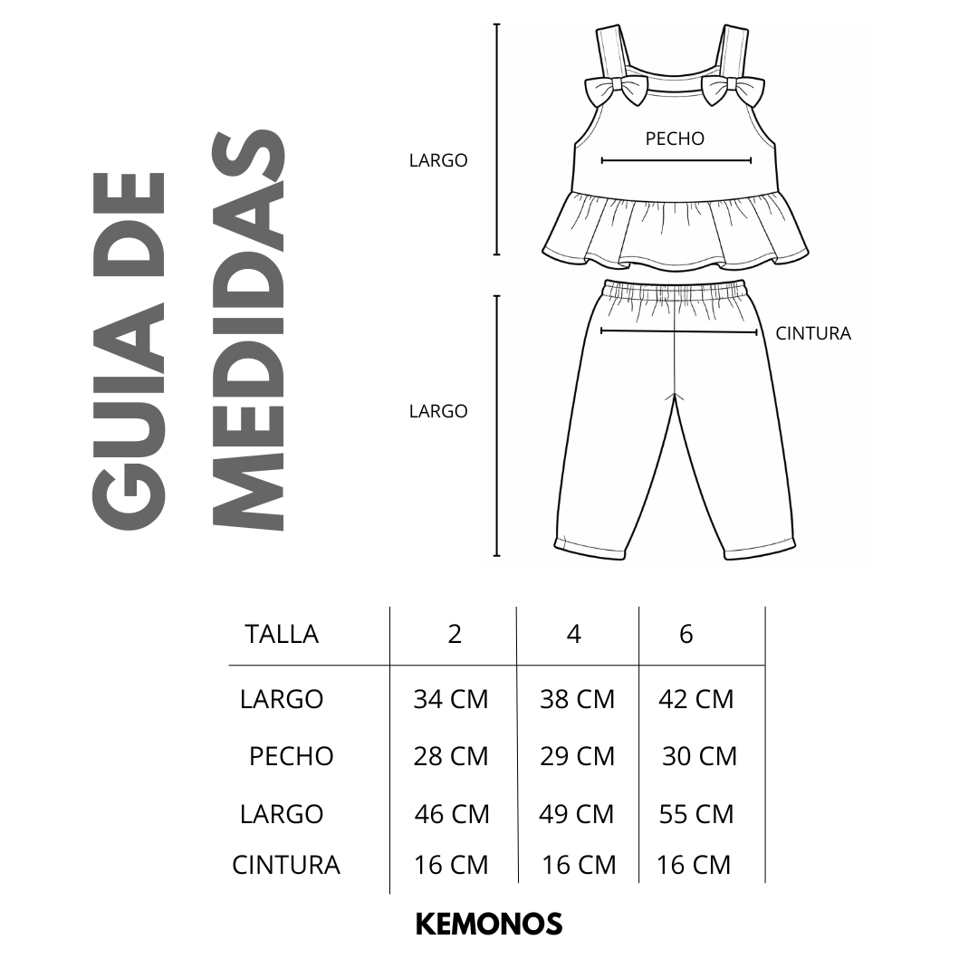 Conjunto Moños