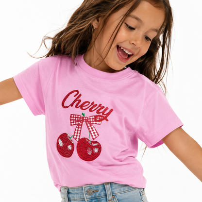Playera CHERRY pedreria