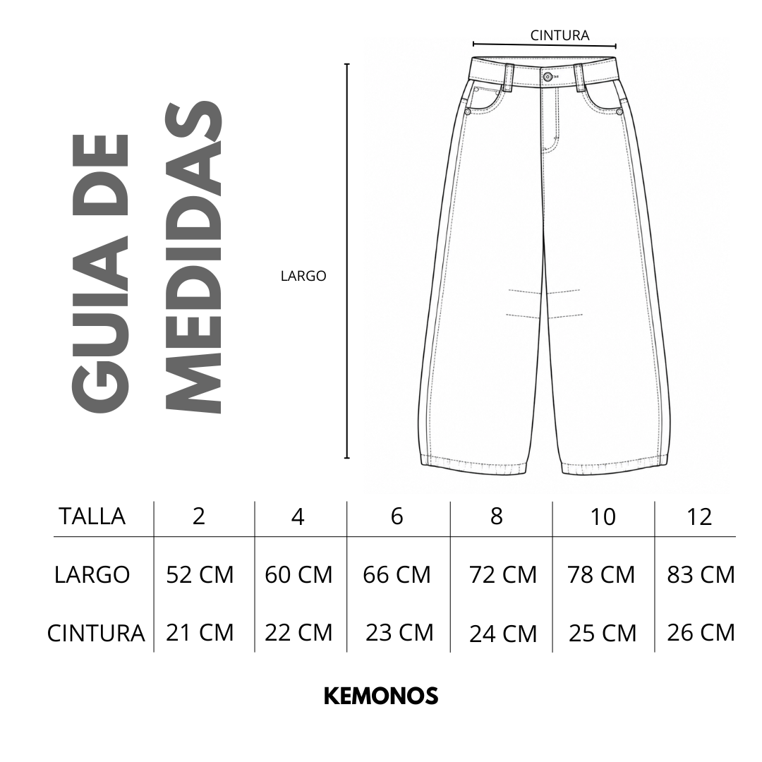 Jeans Franja Corazones