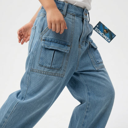 Jeans cargo baggy