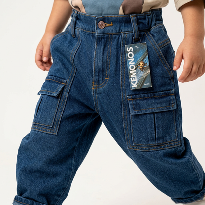 Jeans cargo baggy
