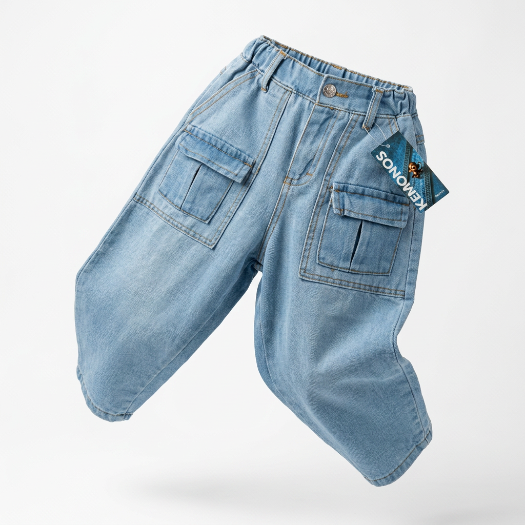 Jeans cargo baggy