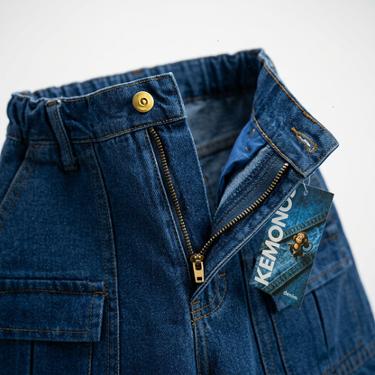 Jeans cargo baggy