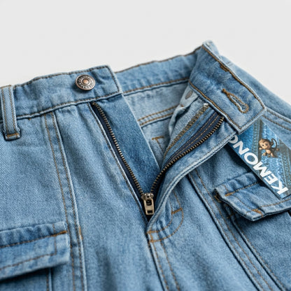 Jeans cargo baggy