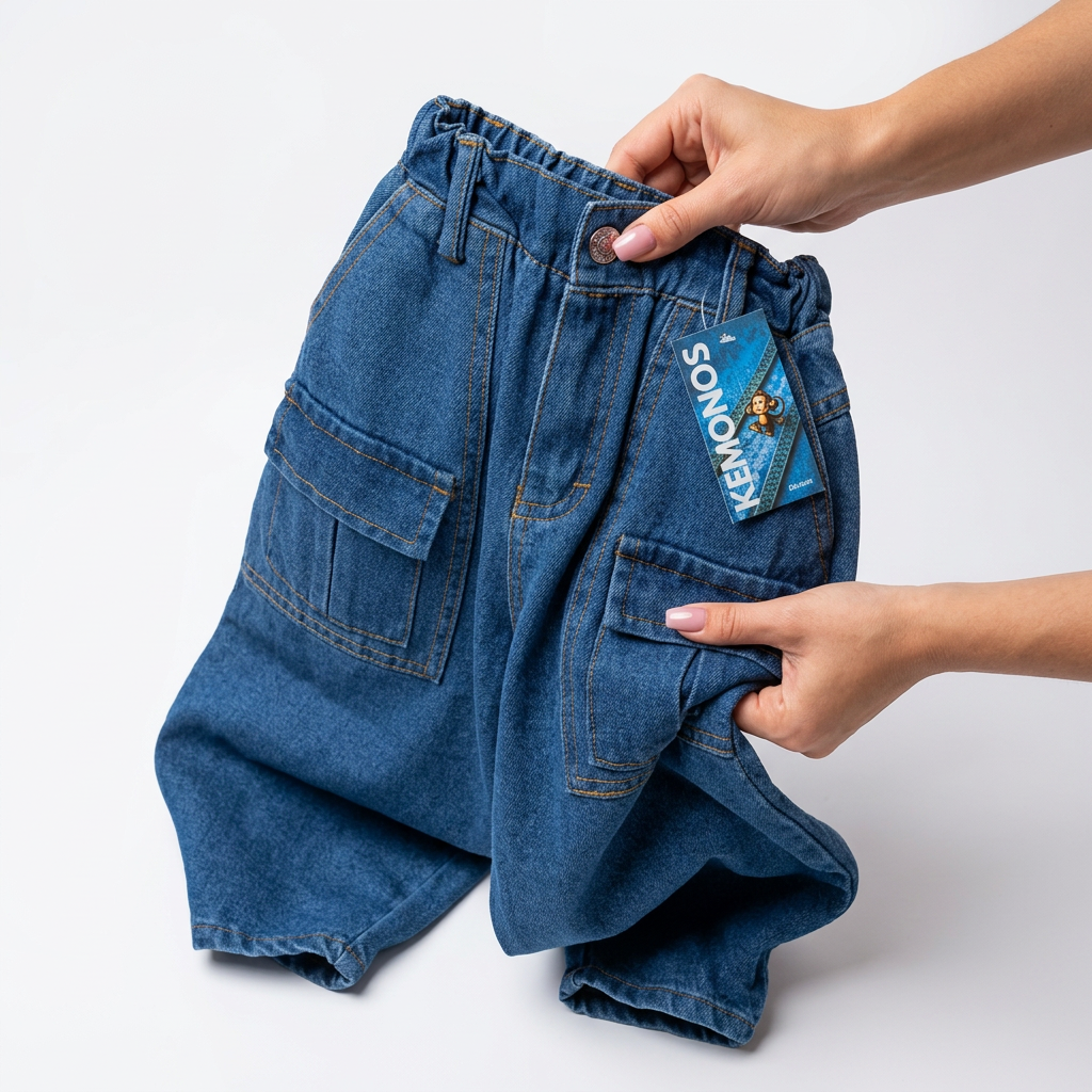 Jeans cargo baggy