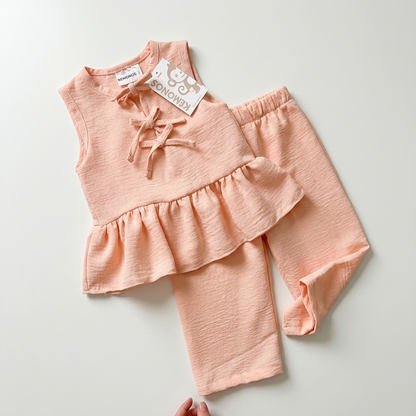 Conjunto Moños Lino Liso