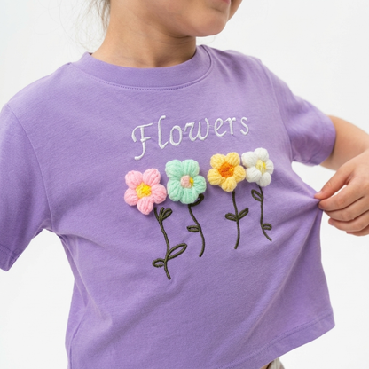 Modelo Playera FLOWERS