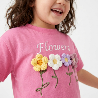 Modelo Playera FLOWERS