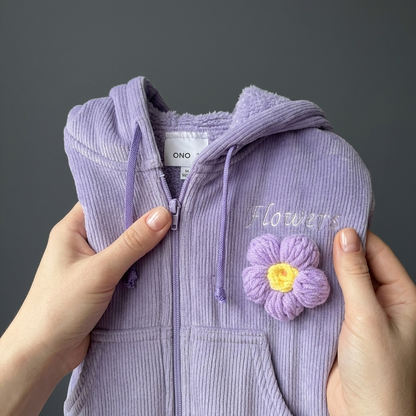Chamarra + Pants Panilla "Flowers"