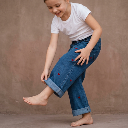 Jeans corazoncitos