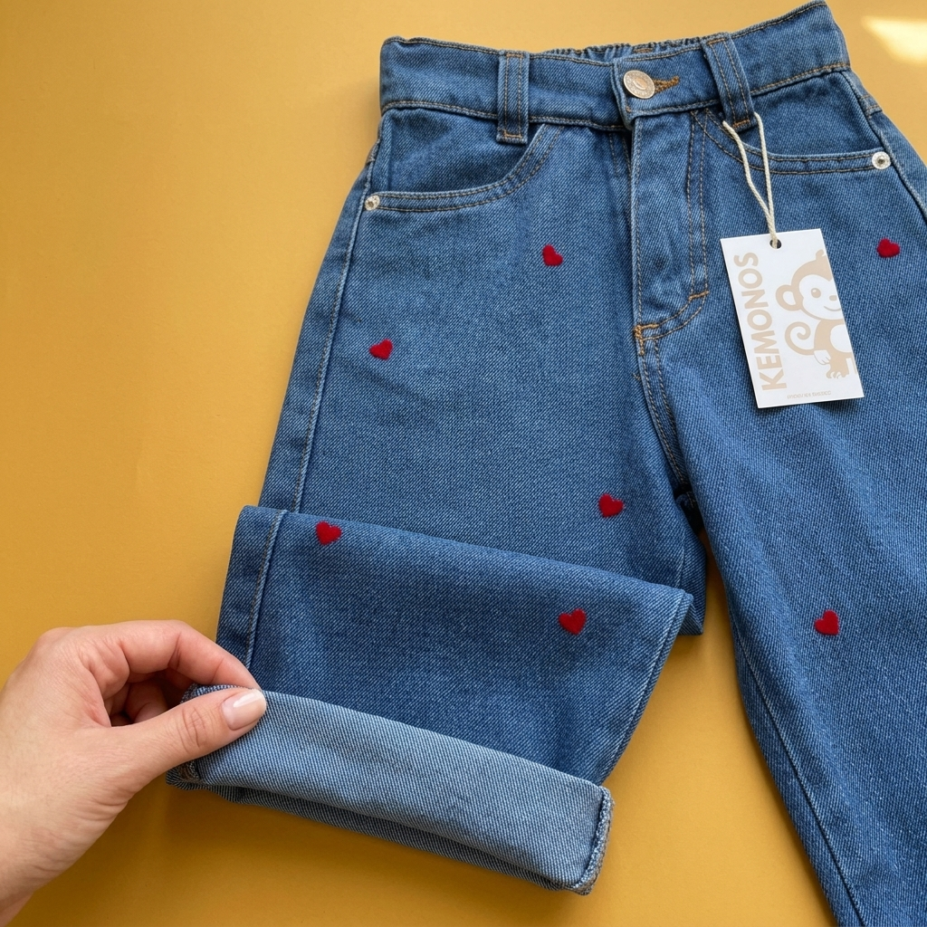 Jeans corazoncitos