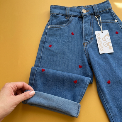 Jeans corazoncitos