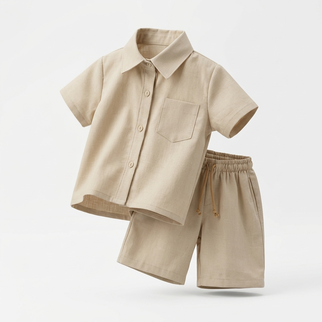 Camisa + Short Lino liso