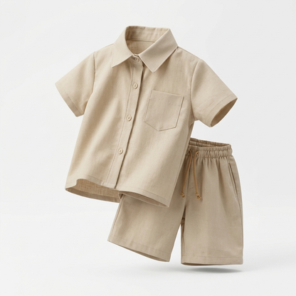 Camisa + Short Lino liso