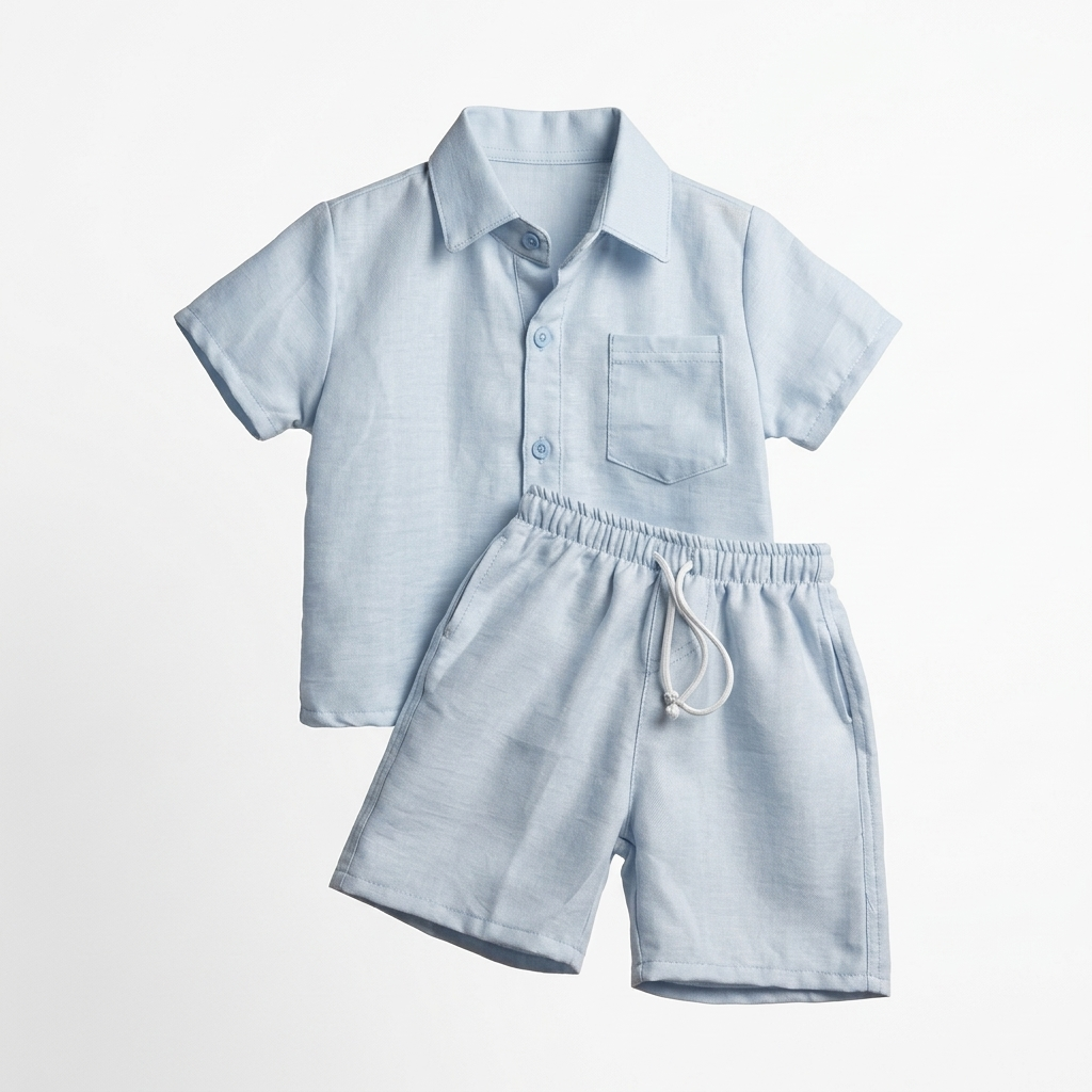 Camisa + Short Lino liso