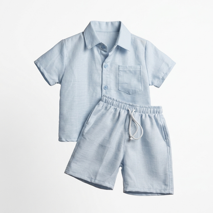 Camisa + Short Lino liso