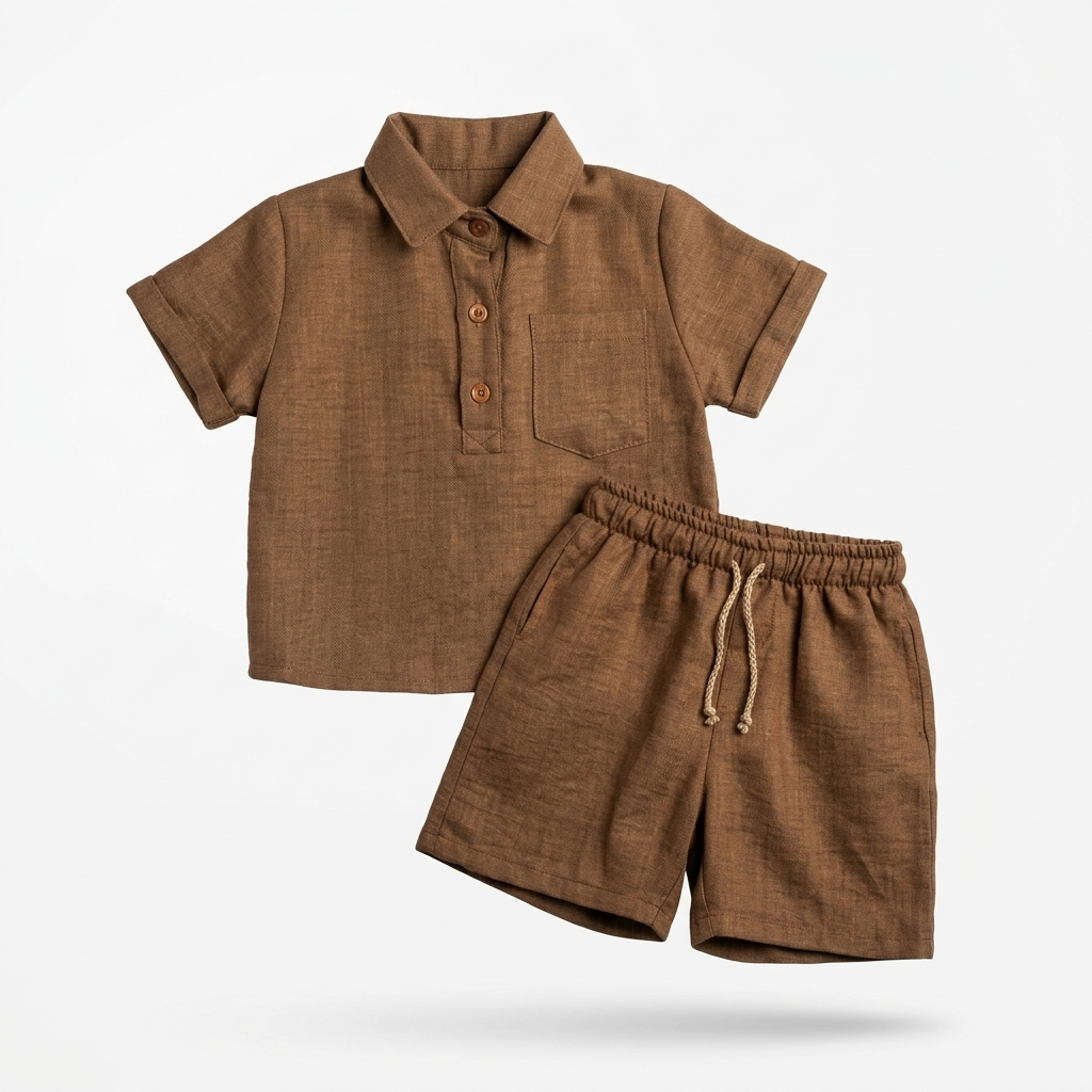 Camisa + Short Lino liso