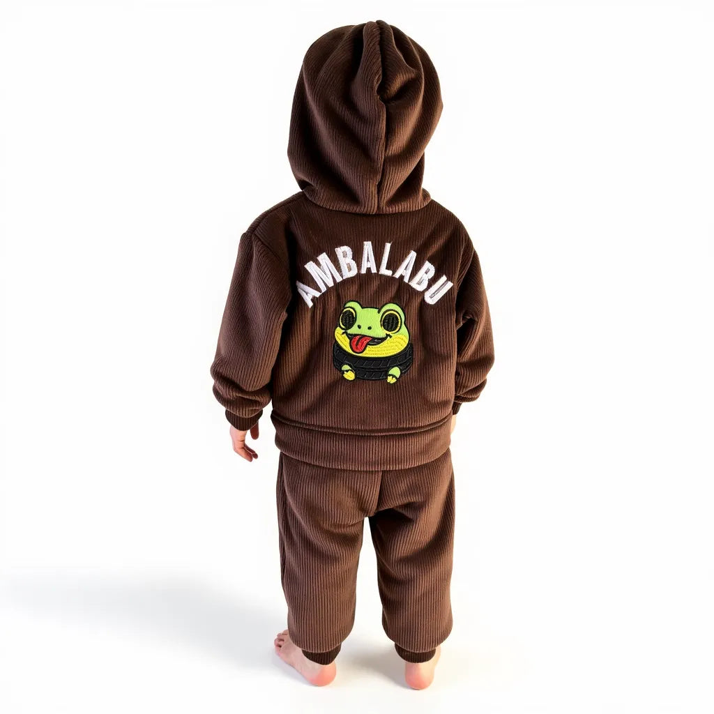 Conjunto "Boneca Ambalabu" Panilla borrega