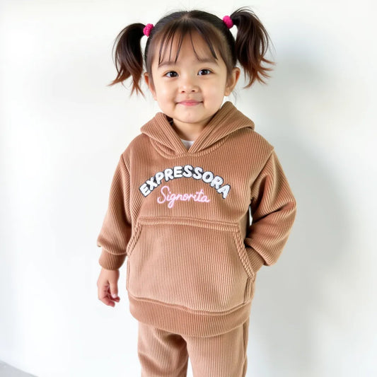 Conjunto "Expressona Signorita" Panilla borrega