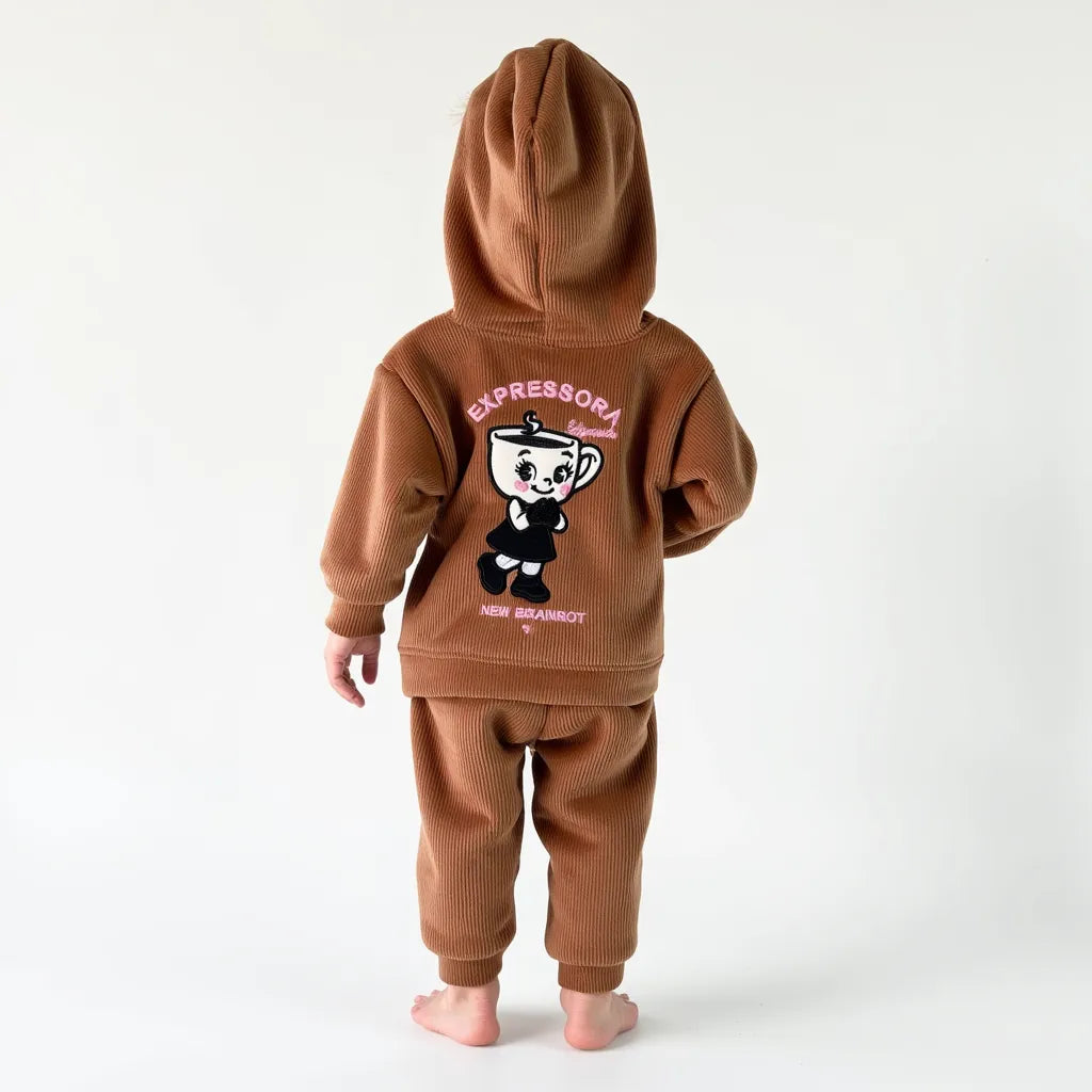 Conjunto "Expressona Signorita" Panilla borrega