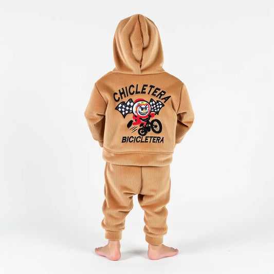 Conjunto "Chicletera Bicicletera" Panilla borrega