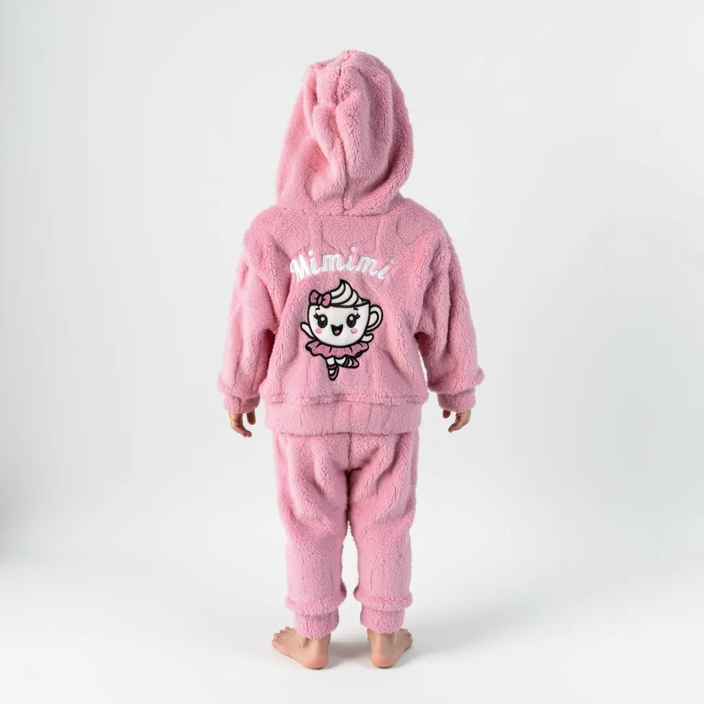 Conjunto "Mimimi" Sherpa corazones