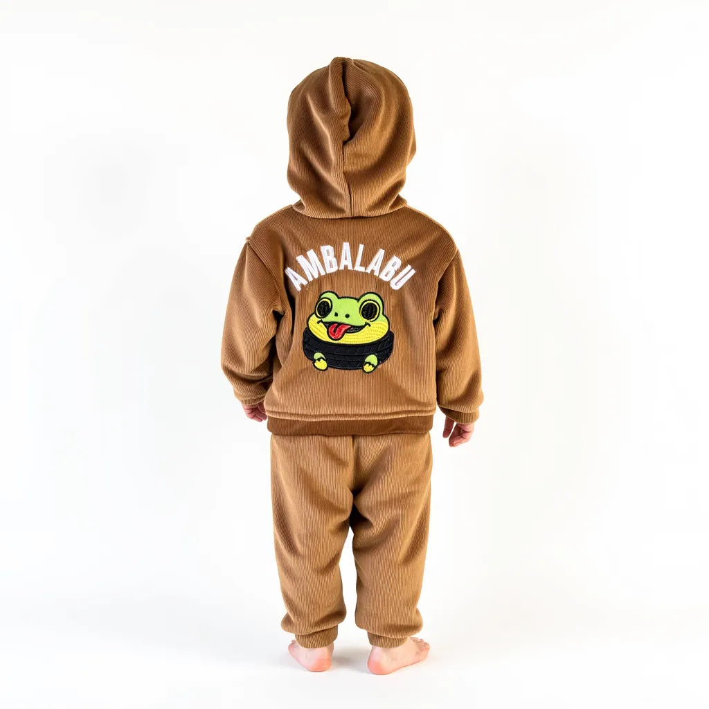 Conjunto "Boneca Ambalabu" Panilla borrega