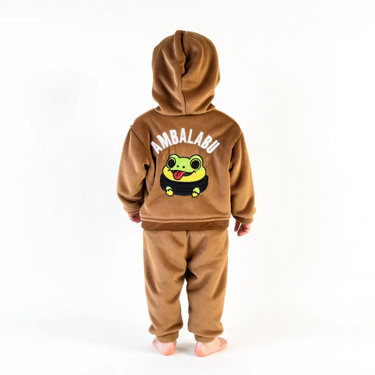 Conjunto "Boneca Ambalabu" Panilla borrega