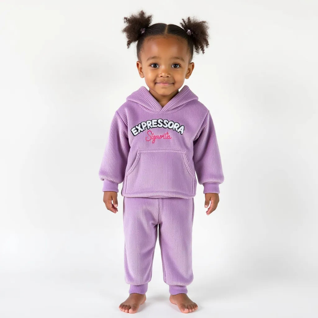 Conjunto "Expressona Signorita" Panilla borrega