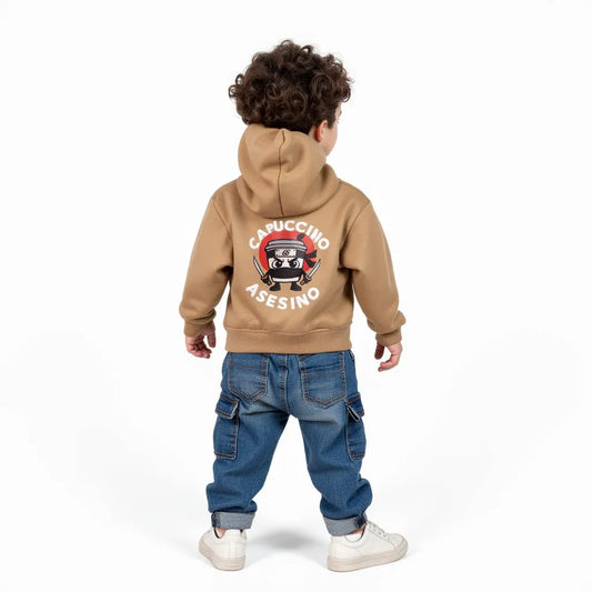 Conjunto "Capucciono Asesino" + Jeans cargo