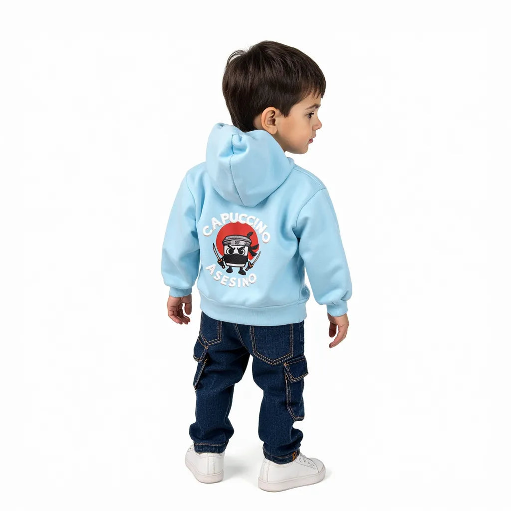 Conjunto "Capucciono Asesino" + Jeans cargo