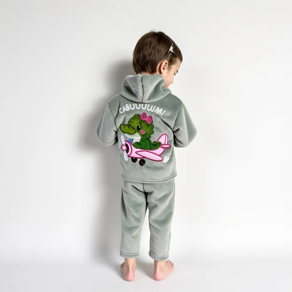 Conjunto "Bombardina Crocodila"