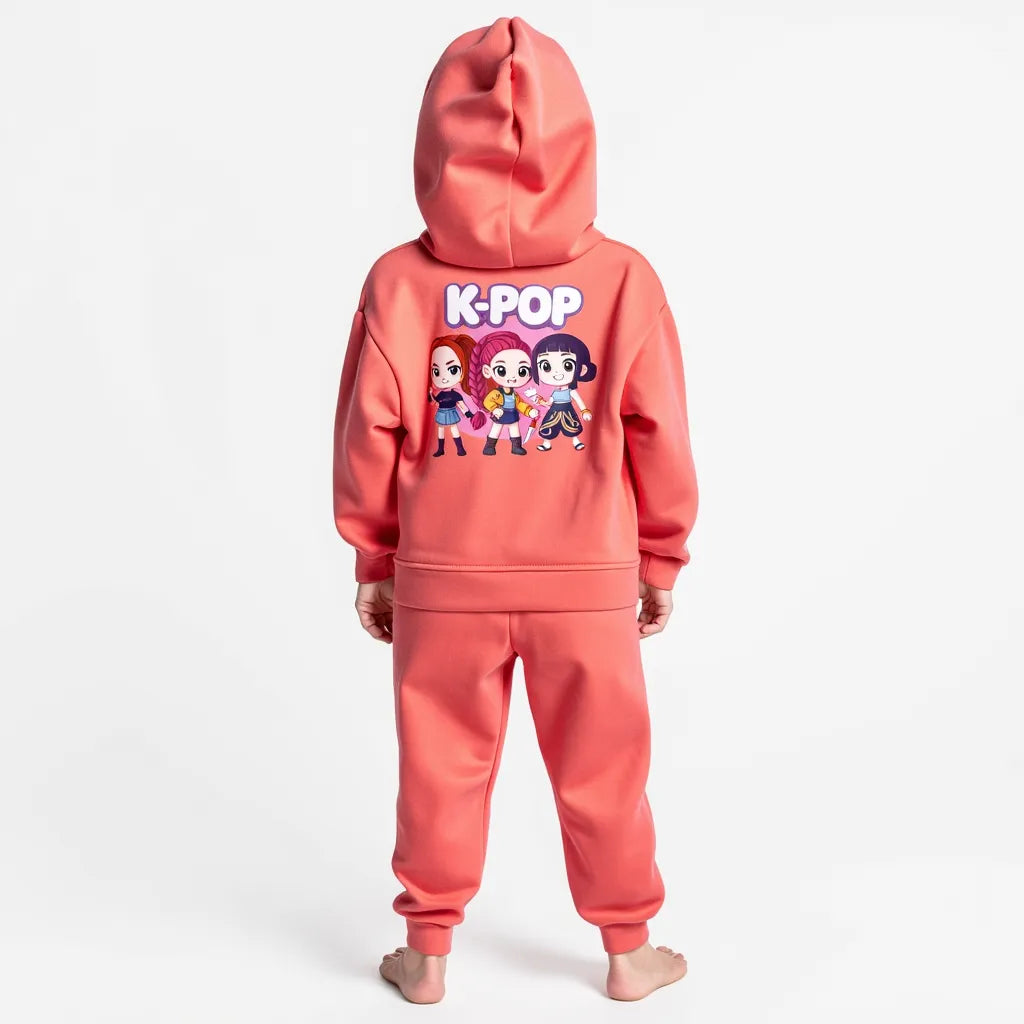 Conjunto "K-POP" Felpa